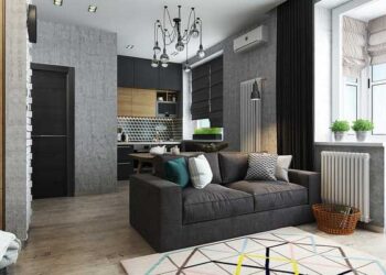 có nên xây phòng khách liền bếp