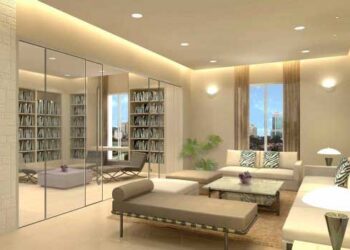 Có nên treo gương trong phòng khách