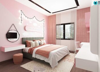 trang trí phòng ngủ bé gái